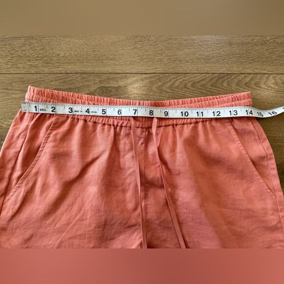 NWT Andie Swim The Graciosa Linen Blend Shorts Sunset Size XS - Picture 5 of 7